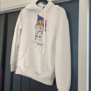 EUC Ralph Lauren Polo Bear Hoodie Size S